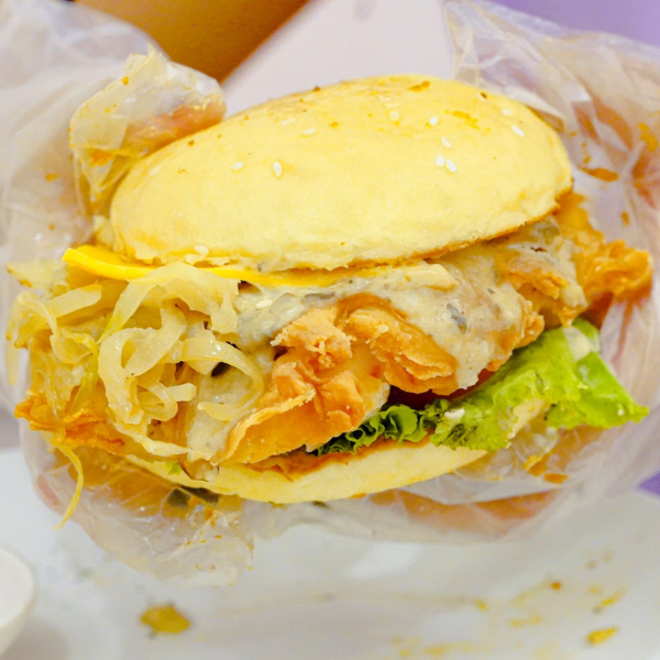 Chicken Burger + French Fries